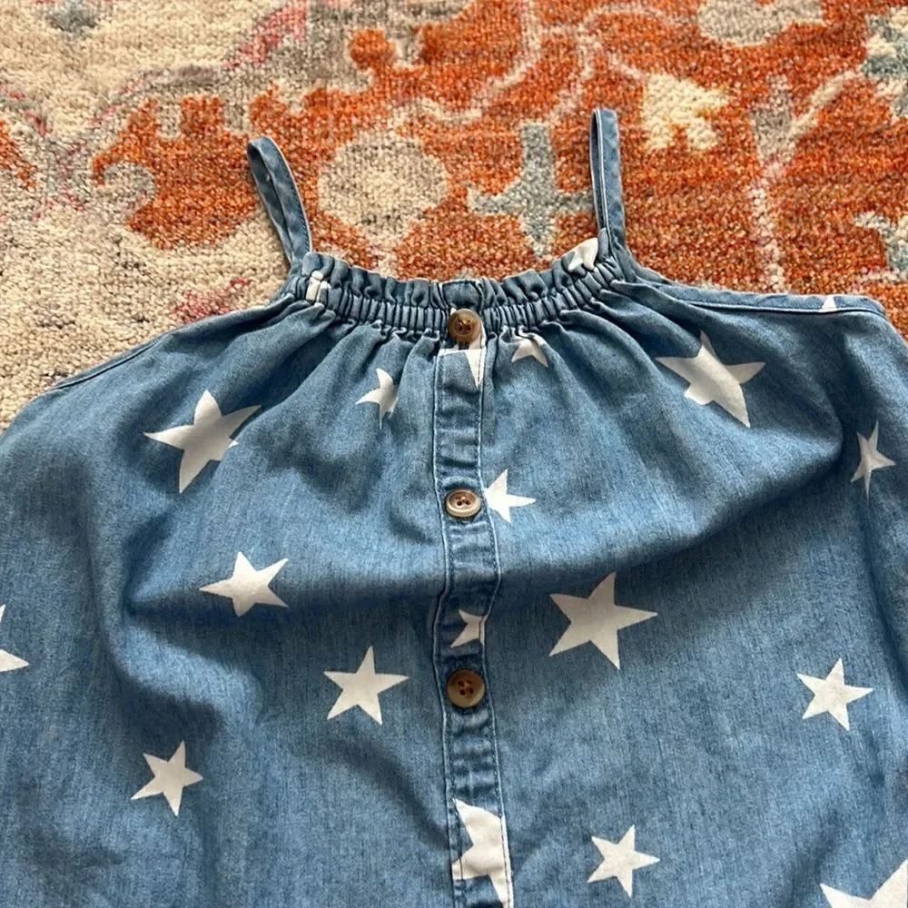 Old Navy Toddler Denim Star Dress